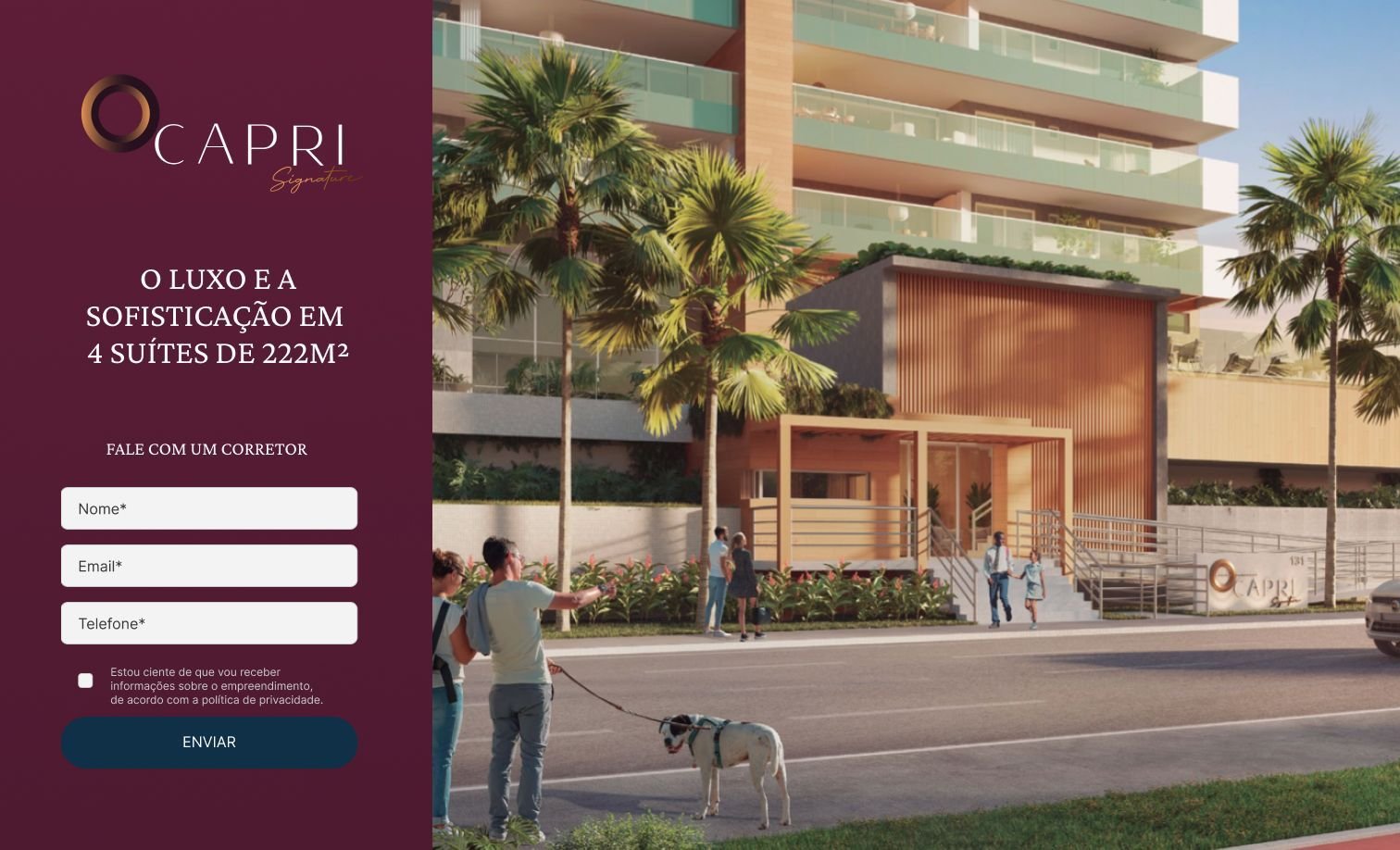 Imagem de destaque ou herói do projeto Capri.